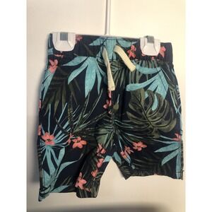 Toddler‎ Boys Outfit Lot – 1 Sets Shorts & Shirts Gray White & Hawaiian